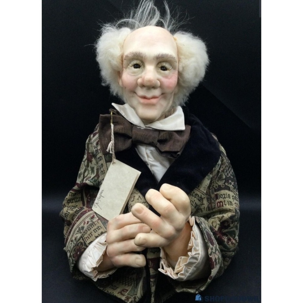 ARTIST SIGNED HAND Sculpted Fairy ONE OF A KIND "Liebling" 'Mr. Keepers' Puppet